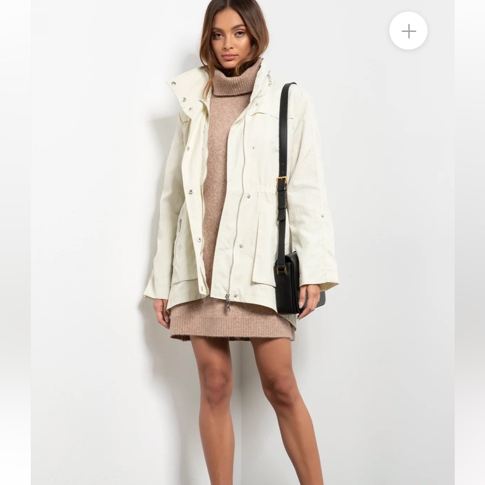 Tart Collections Cory Solid Jacket In Gardenia Cr… - image 2